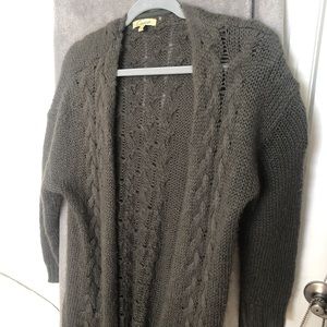 Long sleeved cardigan